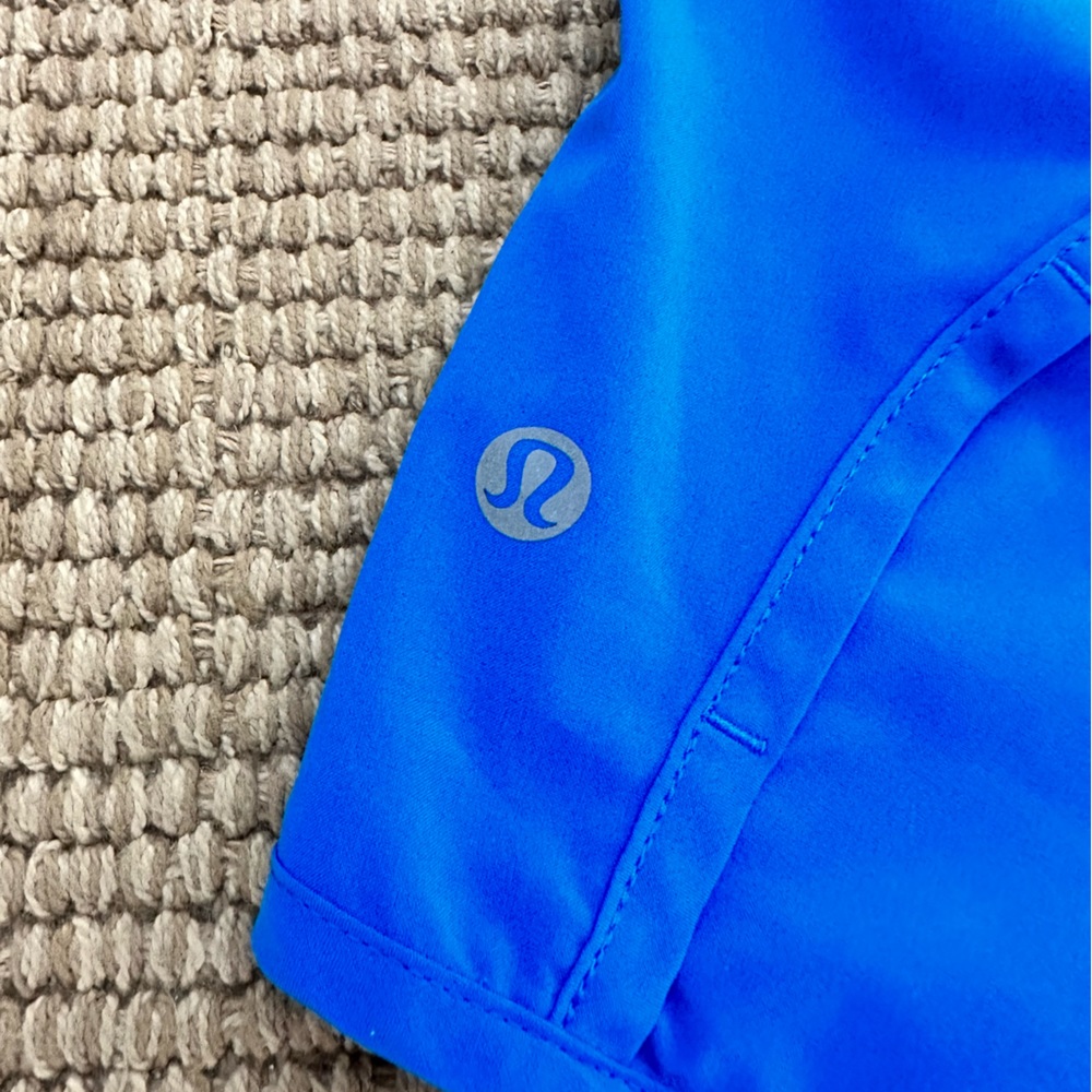 *Lululemon*  Speed Up Shorts 4" Inseam Blue Nile Size 6